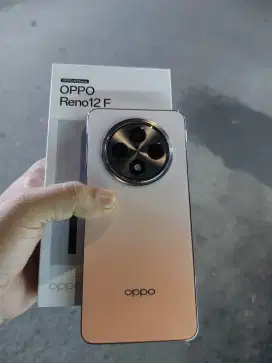 Jual oppo reno12 F ram8+8/256 fullset