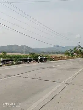 Tanah Dijual View Sawah dan pegunungan menoreh dekat Bandara YIA