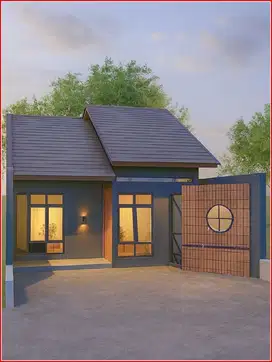 Sumberarum Moyudan, Jual Rumah Jogja Model Japandi Type 50