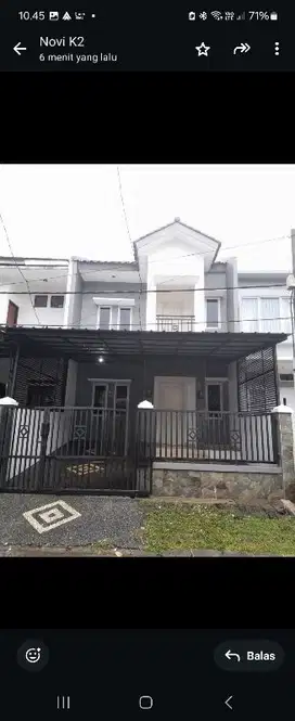 Dijual rumah murah dan rapi di citra gran cibubur bekasi