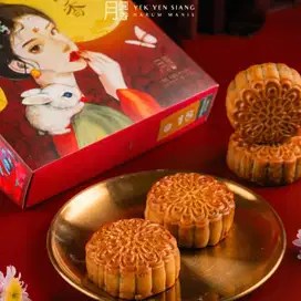 Yek Yen Siang Kue Bulan HALAL Tausa Hitam Hijau