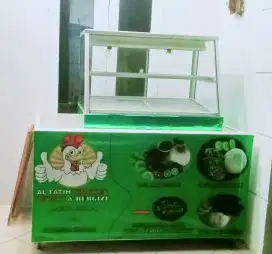 Di jual etalase fried chicken