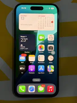 Iphone 15 256 Gb Black Garansi On