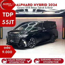 Km 9 Rb!!! Toyota Alphard 2.5 G Hybrid-AT ATPM 2024 Hitam.