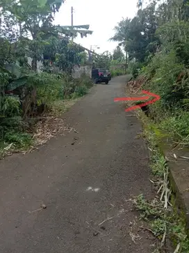Kapling murah pinggir jalan aspal