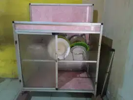 Rak piring almunium