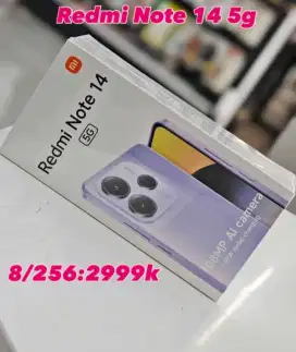 Redmi note 14 5G 8/256 GB