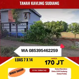 TANAH KAVLING DEKAT BANDARA, GOR, POLDA SIAP BANGUN