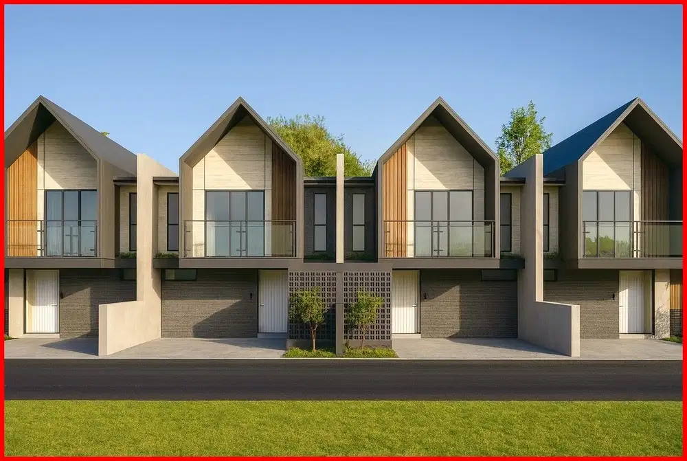 Jl. Besi Jangkang, Rumah Model Scandinavian Dekat PPPG Kesenian