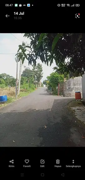 Tanah luas view hutan wisata penggaron diBanyumanik
