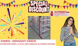 Rak minimarket Gondola