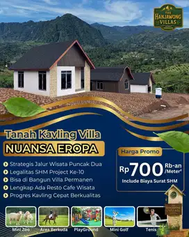 Kavling Villa Bergaya Eropa di Puncak 2 Bogor – Investasi Cerdas SHM