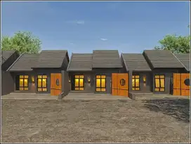Wates Kulon Progo, Rumah Jogja Model Japandi Type 65 Dekat Bandara YIA