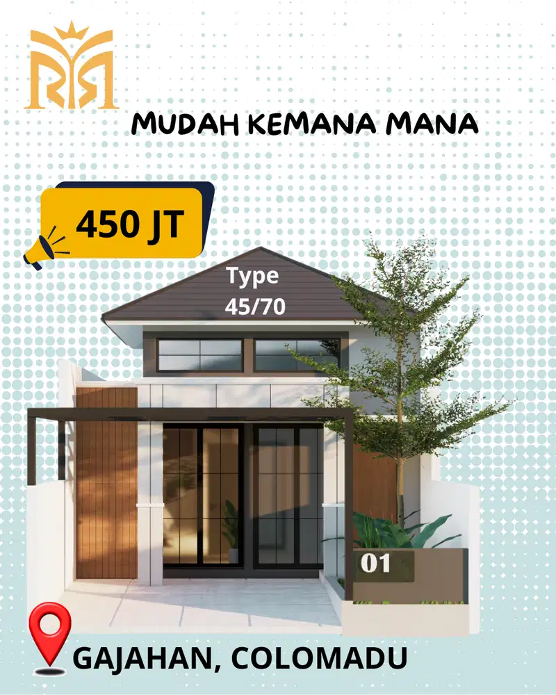 Rumah Setrategis Colomadu Sangat Murah