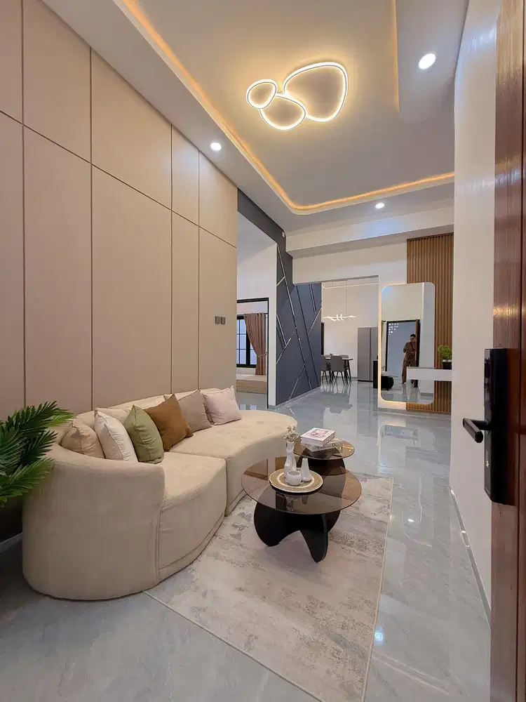 Rumah modern bangunan baru