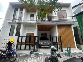 jual rumah baru+toko lokasi jl raya jemur ngawinan wonocolo surabaya