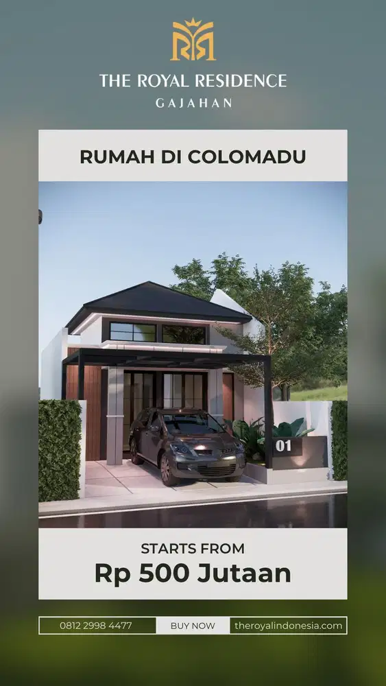 RUMAH IMPIAN ANDA DI COLOMADU HANYA DENGAN RP 500 JUTAAN