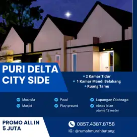Dijual rumah murah bebas banjir di batang
