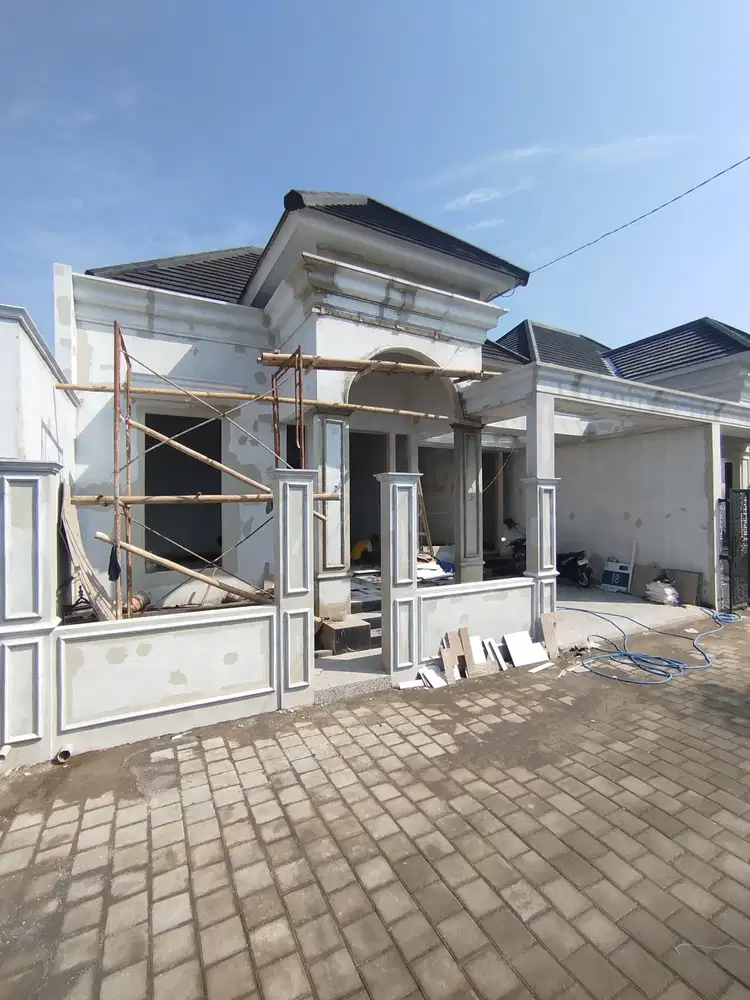 Rumah American Design Proses Finishing Purwomartani Sleman Yogyakarta