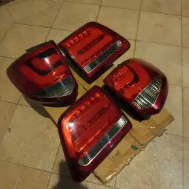 Stoplamp Set Lampu Belakang Toyota Fortuner VNT Lexus Style 2012-2105