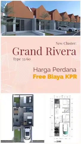 Rumah Terlaris d barombong Siap Huni Hnya dngn Dp 5jt,Grand Rivera