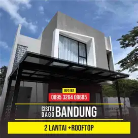 Rumah DiJual Di Dago Bandung Jual PeRumahan Murah Premium 2 Lantai Plus [ROOPTOP] Di Cisitu Dago Pusat Kota
