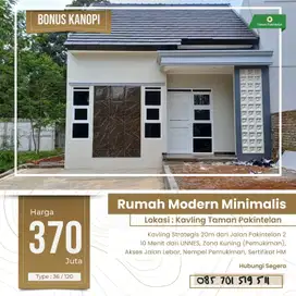 370 Promo Rumah Modern Dekat UNNES – Murah Pesan Bangun! (Type 36)