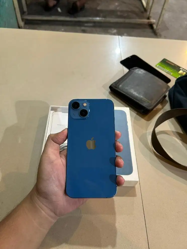 iPhone 13 128 all operator fullset normal siap pake