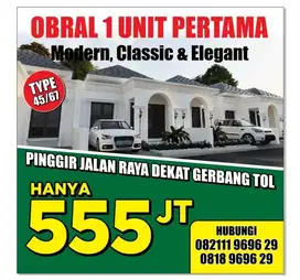 Cluster Siap Bangun Exit Tol Setu Bekasi Jl Raya Setu - Cileungsi