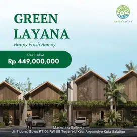 Perumahan Terbaik di Kota Salatiga Konsep Tropis Modern  Siap Huni
