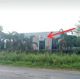 TURUN HARGA DIJUAL  GUDANG  DEPAN  POM BENSIN LEMBAK KAB. M. ENIM