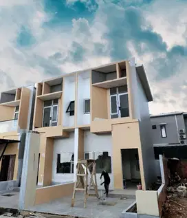 Townhouse elit harga terjangkau free furnished full DP 0 utk KPR
