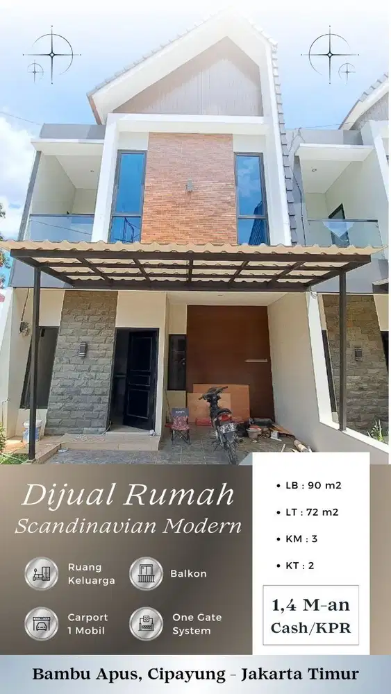 Rumah Dijual Di Bambu Apus Cipayung Jakarta Timur Jaktim