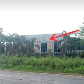 TURUN HARGA DIJUAL GUDANG DI JL. PLG-PRABUMULIH KEC.LEMBAK M. ENIM