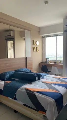 cicilan ringan, cuma apartemen riverview  1,6jt/bulan.
