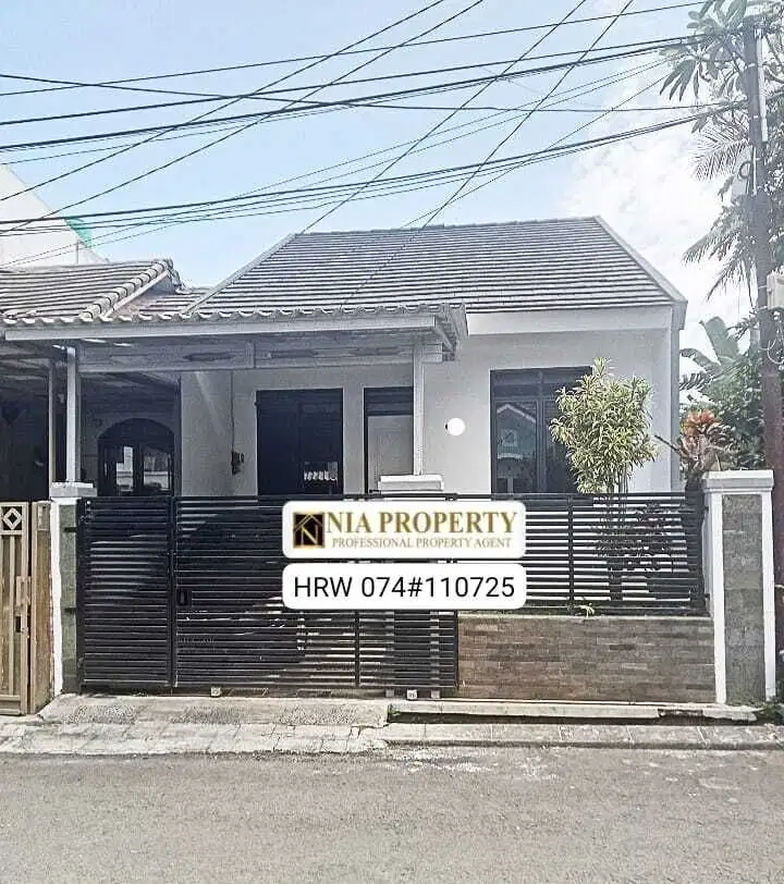 Dijual Rumah 1 Lantai Sudah Renov di Bukit Golf Riverside Cibubur