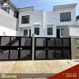Rumah Dijual Baru Minimalis Modern Di Ciracas, Jakarta Timur Dekat Stasiun LRT Ciracas [AR093]