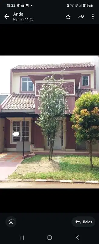 Dijual rumah cantik di citra gran cibubur bekasi