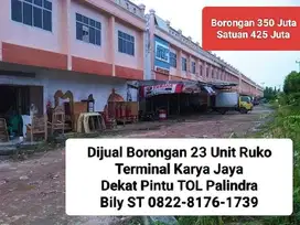 18 Unit Ruko Karya Jaya Gudang Murah palembang