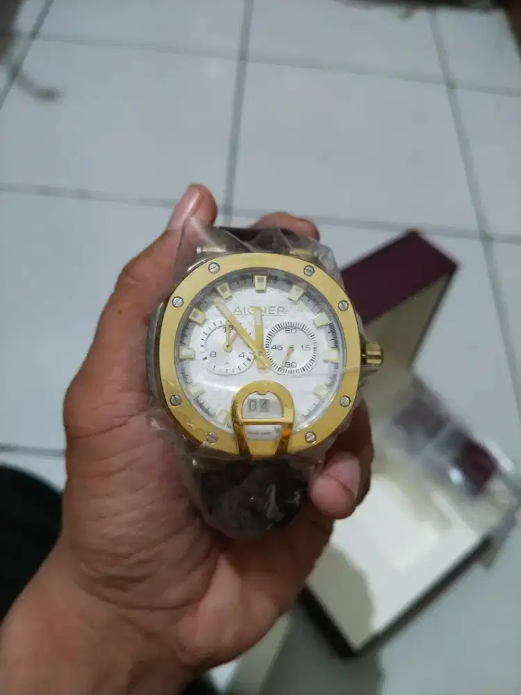 Jam tangan Aigner taviano original lengkap