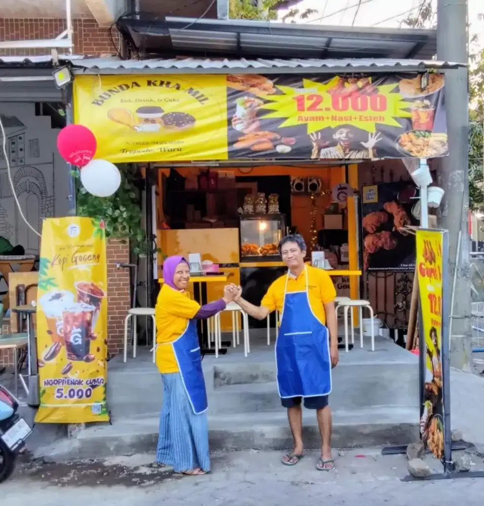 Franchise dan peluang usaha terlaris I Am Geprek Bakar