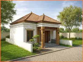 Imogiri Bantul, Rumah Model Bali Style 1 Lantai Dekat Sate Pak Pong