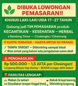 Jualan online produk kecantikan sama kesehatan