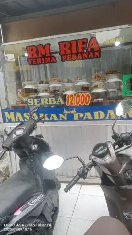 Oper kontrak warung Padang