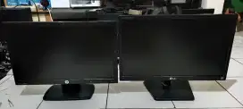 LCD Monitor 22 Full HD Merk Samsung / LG kabel lengkap