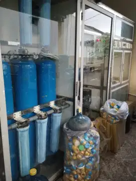 Paket usaha produksi isi ulang RO