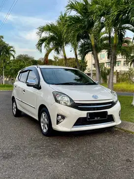 Agya Matic Putih 2017 KM70ribu PLAT L tangan Pertama Orisinilan