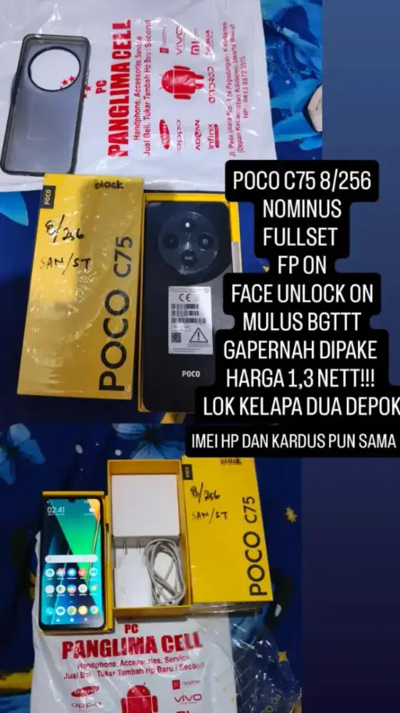 JUAL HP BARU POCO