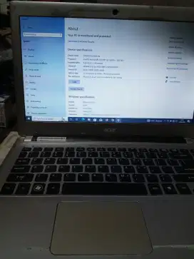 Laptop acer v5-431 pentium CPU 987