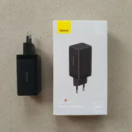 ​ Baseus Kepala Charger HP 65W Fast Charging 4.0 3.0 AFC SCP TYPE C